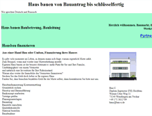 Tablet Screenshot of bauleitung.bau-u.de